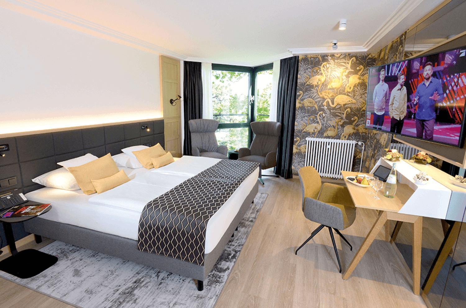 Favorite Parkhotel Mainz Bagian luar foto